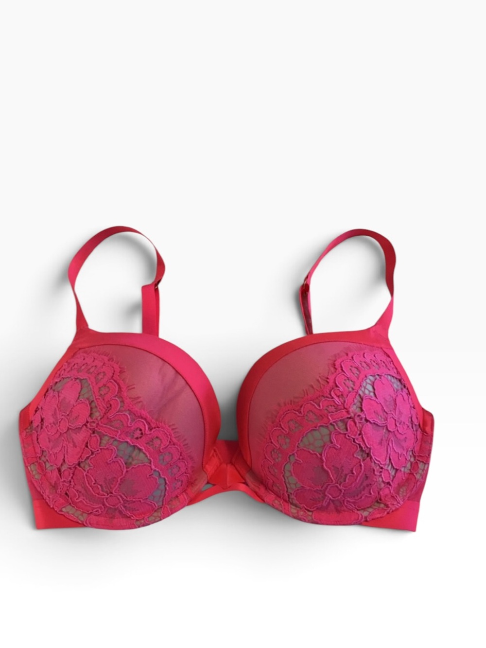Victoria's Secret Pink Lace "Very Sexy
Push-Up" Bra Size 36C